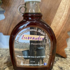 12 oz Lavender Maple Syrup