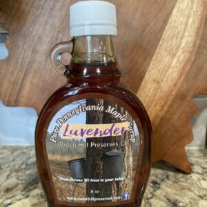 8 oz Lavender Maple Syrup